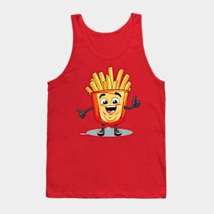 kawaii french fries T-Shirt cute potatofood Tank Top